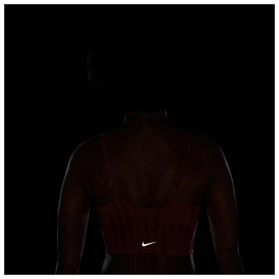 Nike Γυναικείο μπουστάκι One Light-Support Printed Sports Bra